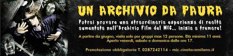 Un archivio da paura: Moverio, l’horror prende vita al Museo Interattivo del Cinema