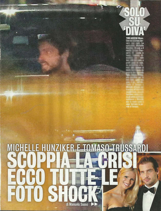 Hunziker-Trussardi: tutta la verità sulla crisi. FOTO Hunziker-Trussardi: tutta la verità sulla crisi. FOTO