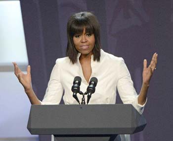 Expo trova la sua ambasciatrice d’America. Lady Obama, regina per un giorno a Londra Expo trova la sua ambasciatrice d’America. Lady Obama, regina per un giorno a Londra