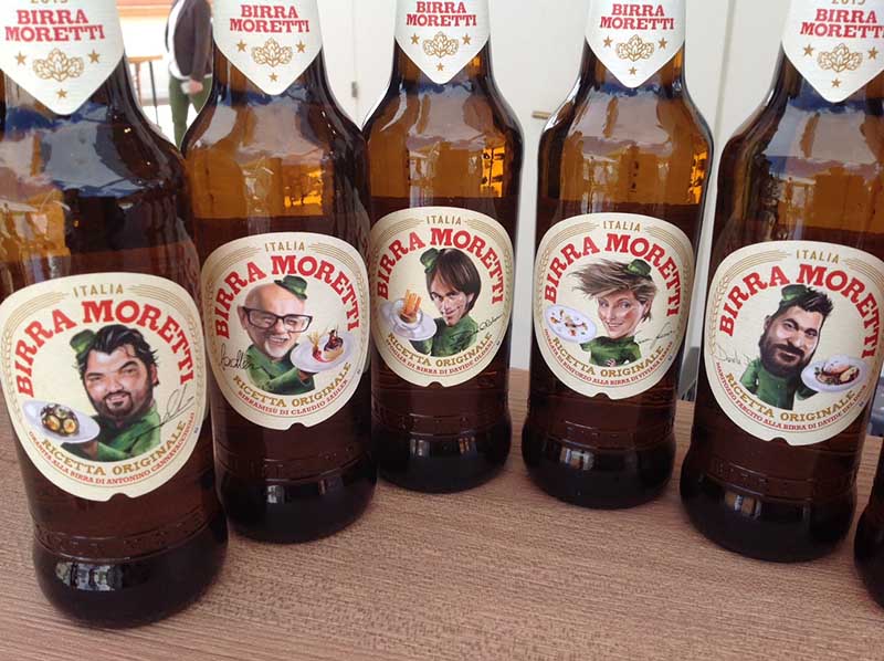 Birra Moretti sulla vetta del Monte Bianco Birra Moretti sulla vetta del Monte Bianco