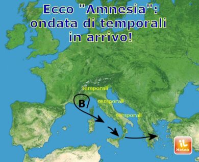 Previsioni meteo, estate sotto choc. Ondata di temporali