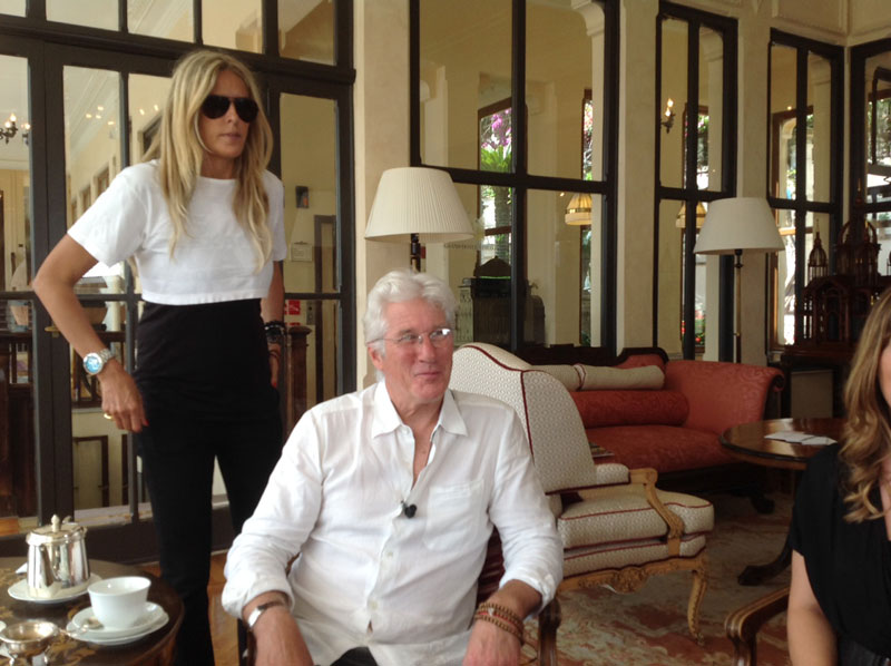 Richard Gere ad Affari: “Fare cinema è dare agli altri qualcosa di nostro” Richard Gere ad Affari: “Fare cinema è dare agli altri qualcosa di nostro”