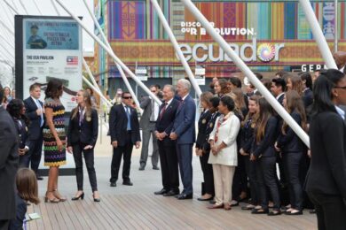 Michelle Obama incanta Milano. “E’ lei la regina dell’Expo”. FOTO