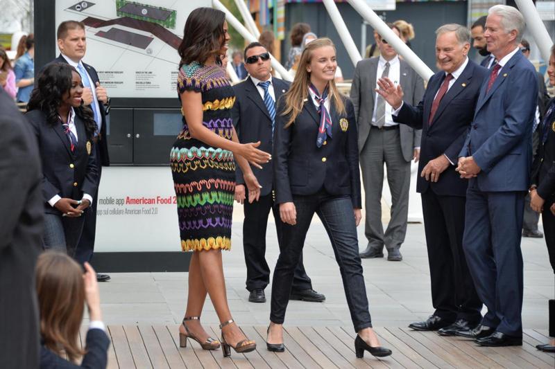 Michelle Obama incanta Milano. “E’ lei la regina dell’Expo”. FOTO Michelle Obama incanta Milano. “E’ lei la regina dell’Expo”. FOTO