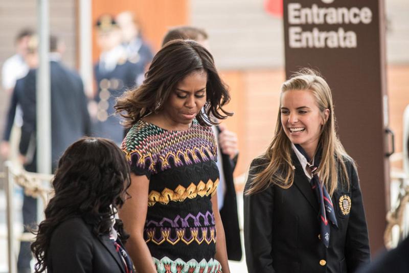 Michelle Obama incanta Milano. “E’ lei la regina dell’Expo”. FOTO Michelle Obama incanta Milano. “E’ lei la regina dell’Expo”. FOTO