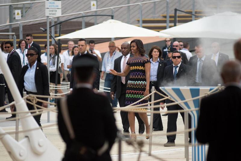 Michelle Obama incanta Milano. “E’ lei la regina dell’Expo”. FOTO Michelle Obama incanta Milano. “E’ lei la regina dell’Expo”. FOTO