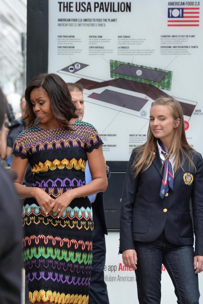 Michelle Obama incanta Milano. “E’ lei la regina dell’Expo”. FOTO Michelle Obama incanta Milano. “E’ lei la regina dell’Expo”. FOTO