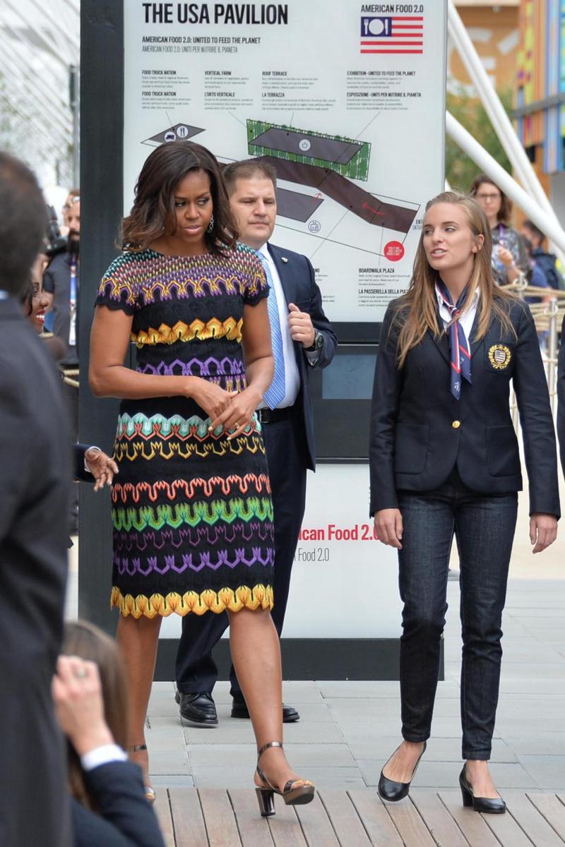 Michelle Obama incanta Milano. “E’ lei la regina dell’Expo”. FOTO Michelle Obama incanta Milano. “E’ lei la regina dell’Expo”. FOTO