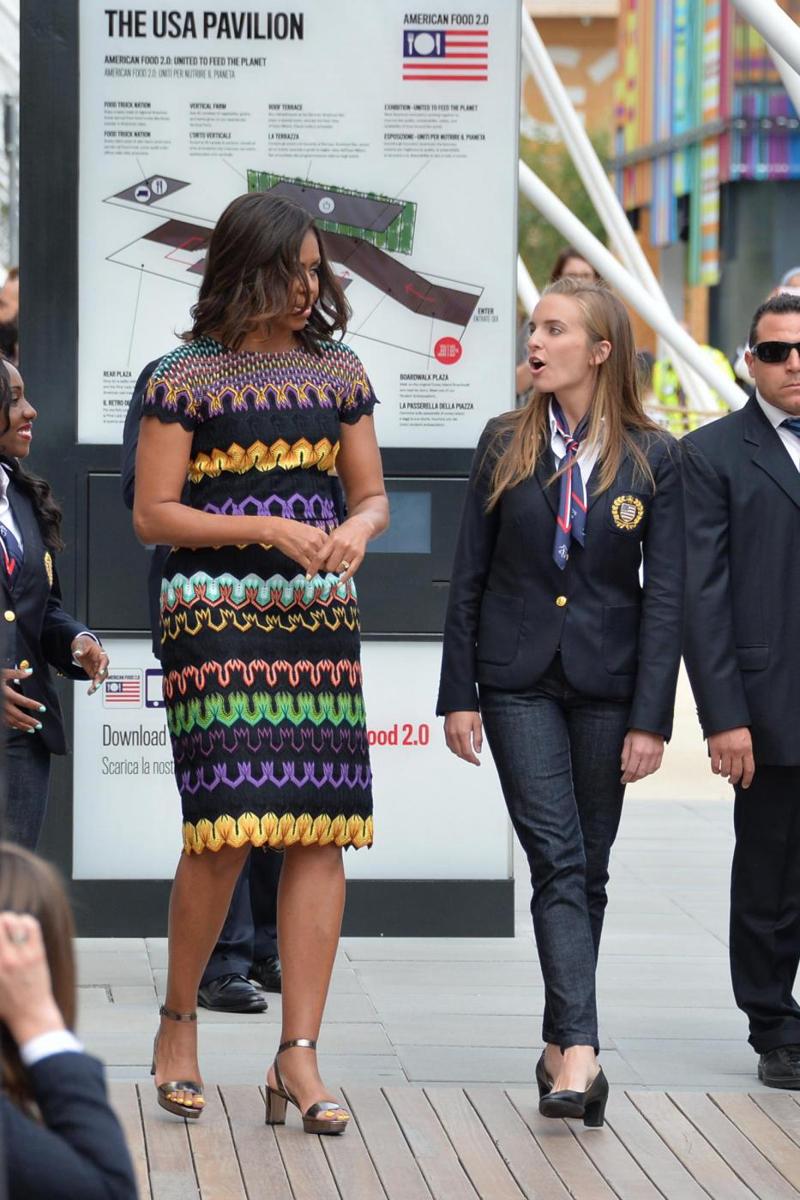 Michelle Obama incanta Milano. “E’ lei la regina dell’Expo”. FOTO Michelle Obama incanta Milano. “E’ lei la regina dell’Expo”. FOTO