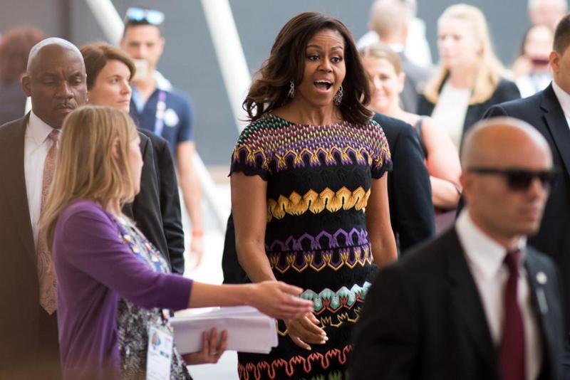 Michelle Obama incanta Milano. “E’ lei la regina dell’Expo”. FOTO Michelle Obama incanta Milano. “E’ lei la regina dell’Expo”. FOTO