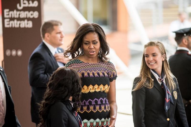 Michelle Obama incanta Milano. “E’ lei la regina dell’Expo”. FOTO Michelle Obama incanta Milano. “E’ lei la regina dell’Expo”. FOTO