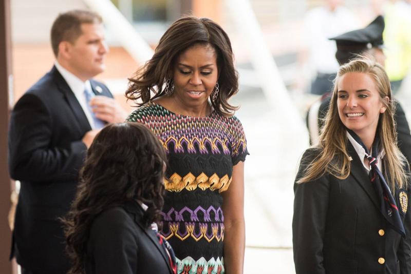 Michelle Obama incanta Milano. “E’ lei la regina dell’Expo”. FOTO Michelle Obama incanta Milano. “E’ lei la regina dell’Expo”. FOTO