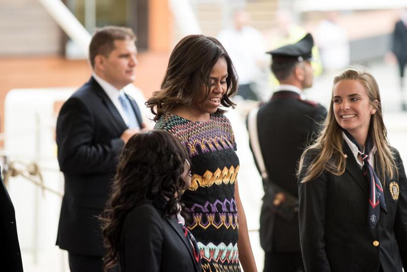 Michelle Obama incanta Milano. “E’ lei la regina dell’Expo”. FOTO Michelle Obama incanta Milano. “E’ lei la regina dell’Expo”. FOTO