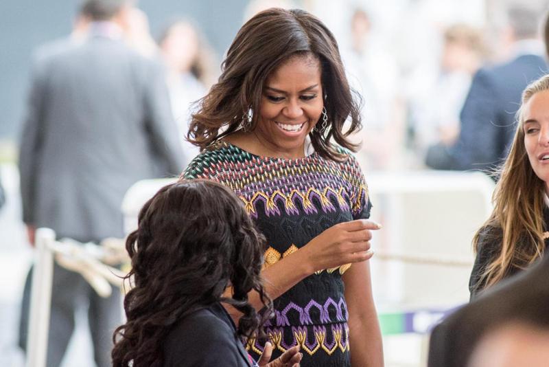 Michelle Obama incanta Milano. “E’ lei la regina dell’Expo”. FOTO Michelle Obama incanta Milano. “E’ lei la regina dell’Expo”. FOTO