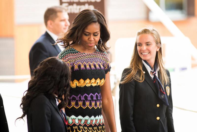 Michelle Obama incanta Milano. “E’ lei la regina dell’Expo”. FOTO Michelle Obama incanta Milano. “E’ lei la regina dell’Expo”. FOTO
