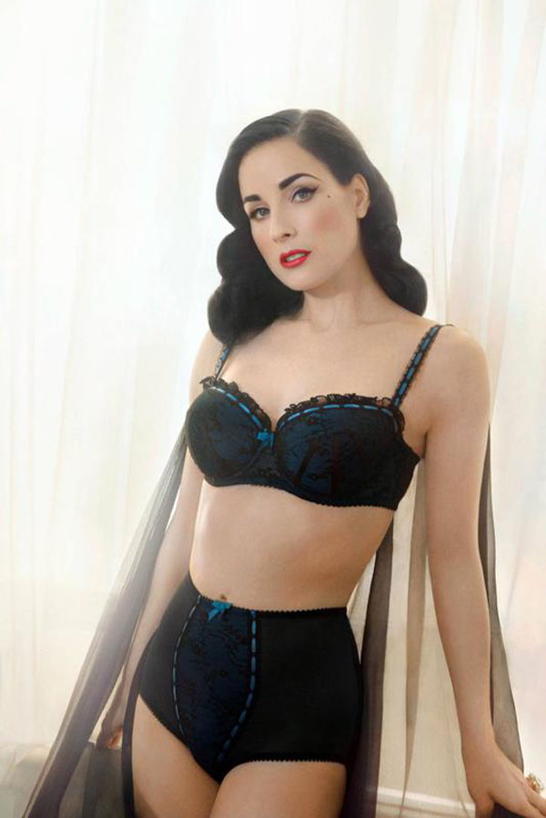 Dita Von Teese all’exclusive party di Pasquale Bruni