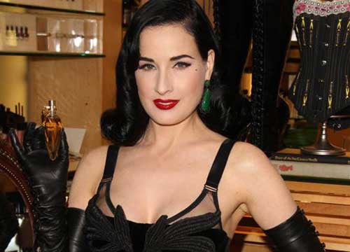 Dita Von Teese all’exclusive party di Pasquale Bruni