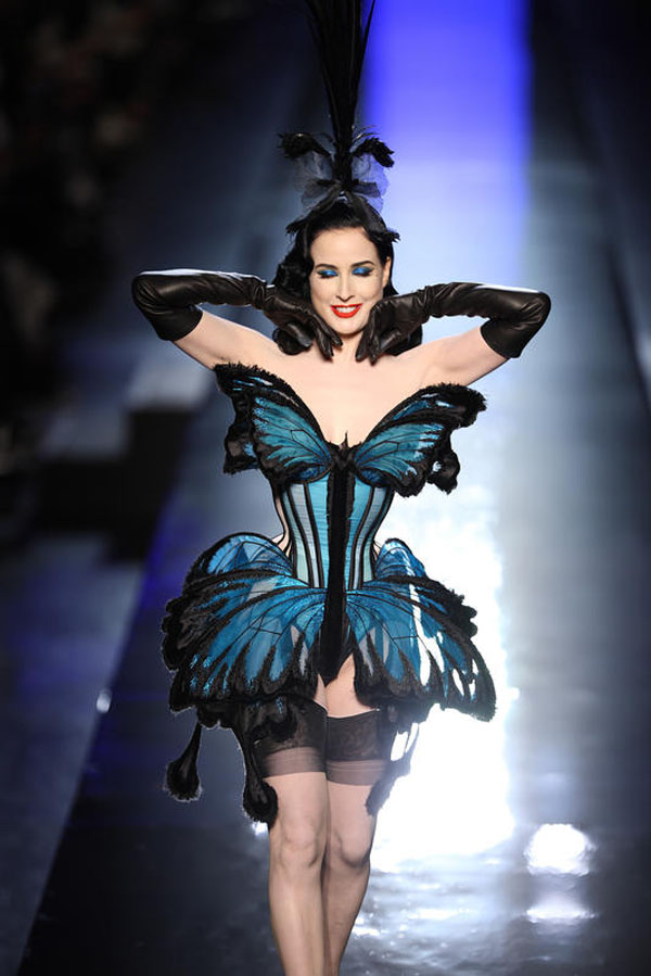 Dita Von Teese all’exclusive party di Pasquale Bruni