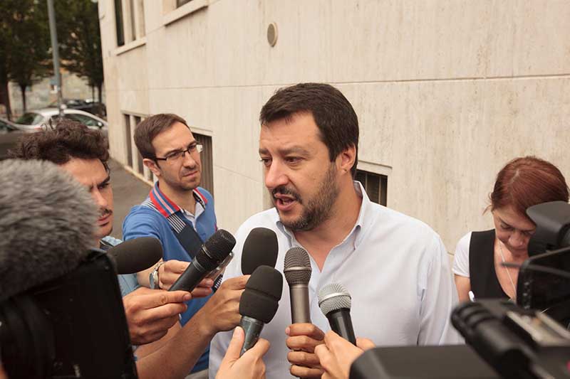 Salvini donatore. “Il mio sangue a uno straniero”. Foto e video