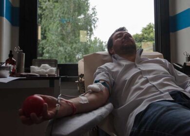 Salvini donatore. “Il mio sangue a uno straniero”. Foto e video