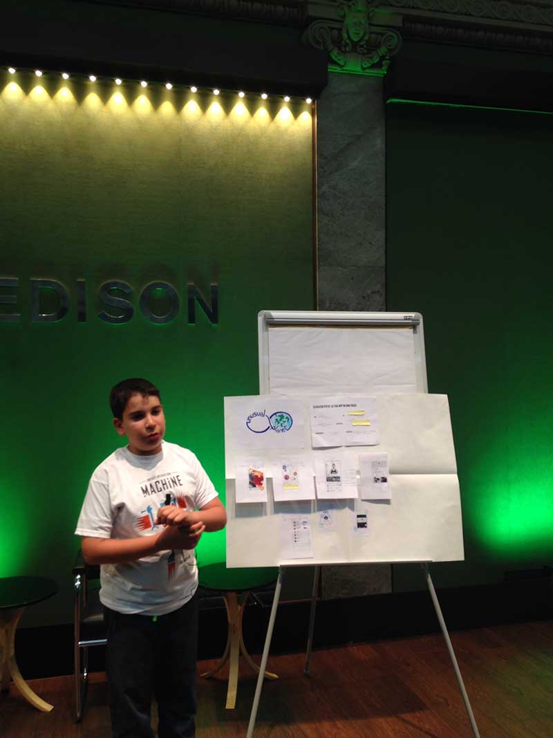 Giuseppe, solo 11 anni, premiato da Edison per la sua App