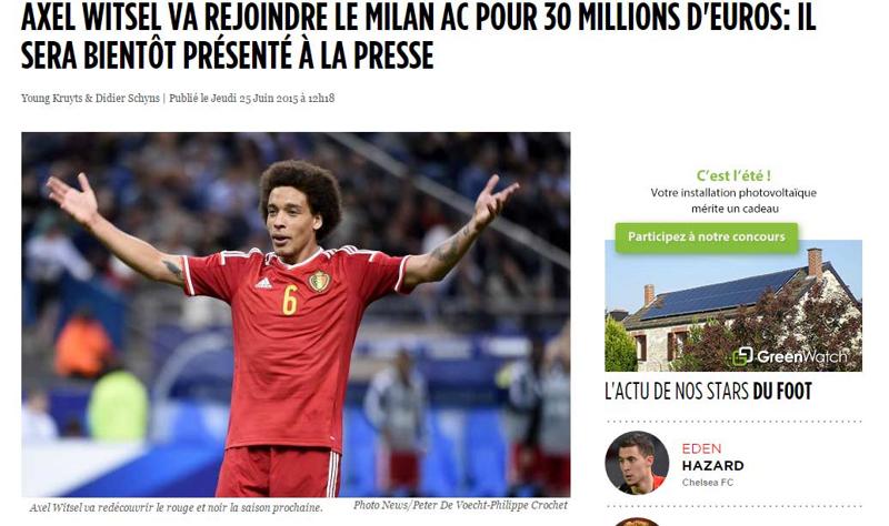 Milan, addio a David Luiz. Anzi no. Witsel, non è fatta