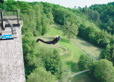 Ikea e la storia del primo bungee jumping wireless