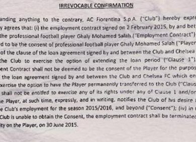 Salah-Della Valle, nella Fiorentina è guerra. Documento top secret