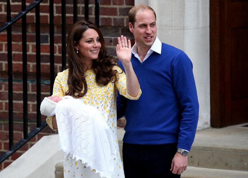 Kate Middleton e le madrine di Charlotte: sì a Diana, no ai reali Kate Middleton e le madrine di Charlotte: sì a Diana, no ai reali