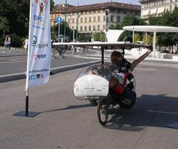Expo: da Milano ad Antaya e ritorno. 7000 km sulla bici solare