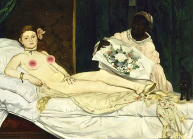 Instagram senza seno. L’arte prende in giro i divieti social