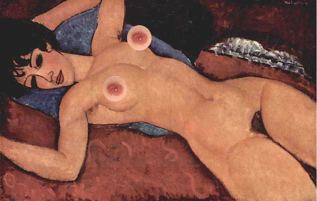 Instagram senza seno. L’arte prende in giro i divieti social Instagram senza seno. L’arte prende in giro i divieti social