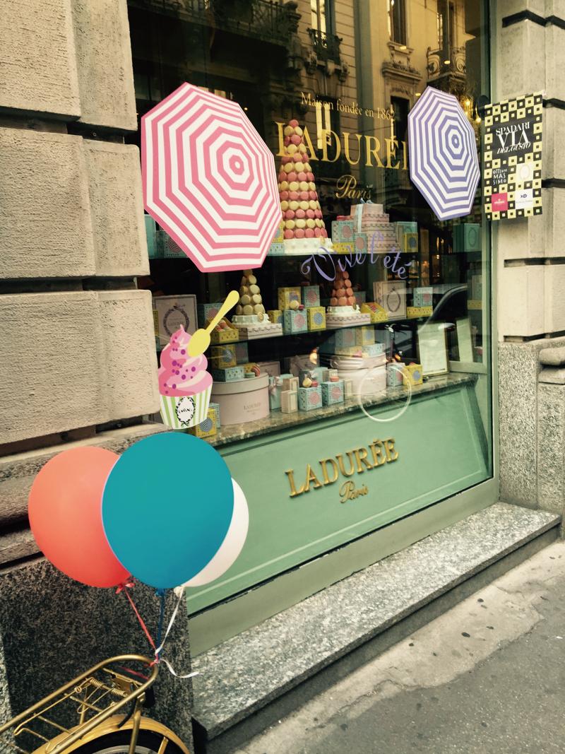 Ladurée, aperitivo estivo a base di macaron alla menta ghiacciata Ladurée, aperitivo estivo a base di macaron alla menta ghiacciata