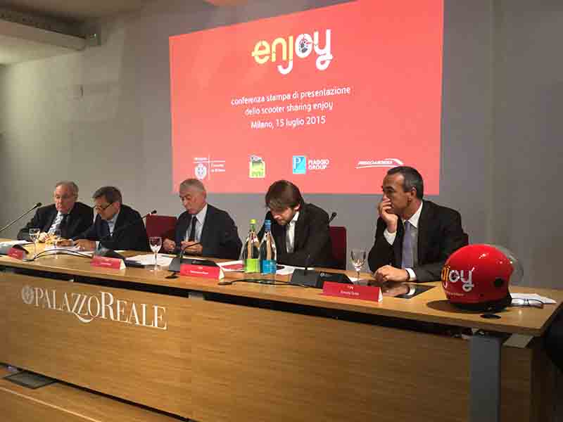 Milano: arriva anche lo scooter sharing targato Enjoy Milano: arriva anche lo scooter sharing targato Enjoy