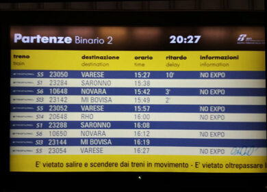 Trenord e i treni “No Expo”. La foto di Affari
