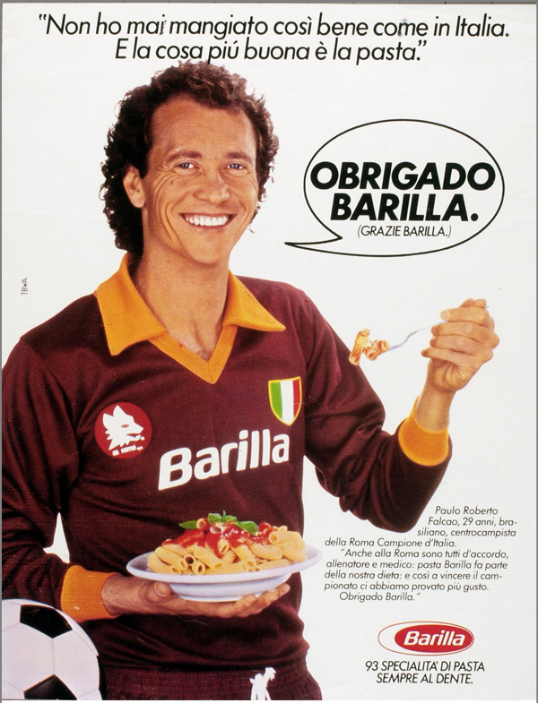 Barilla e la nazionale di basket. Ma anche Valentino Rossi e…