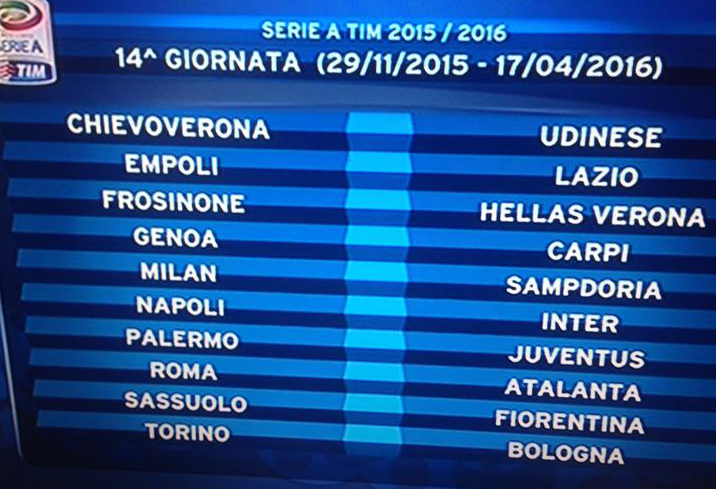 Calendario serie A: Inter-Milan alla 3°, Inter-Juve all’8° e poi… Calendario serie A: Inter-Milan alla 3°, Inter-Juve all’8° e poi…