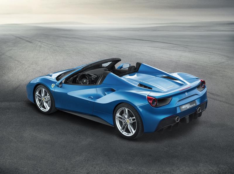 Ferrari 488 Spider in passerella a Francoforte Ferrari 488 Spider in passerella a Francoforte
