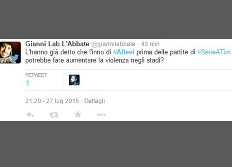 “O Generosa!”. L’inno di Allevi per la serie A scatena l’ironia del web