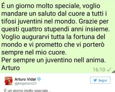 Juventus, Vidal al Bayern Monaco porta la plusvalenza record. Le cifre