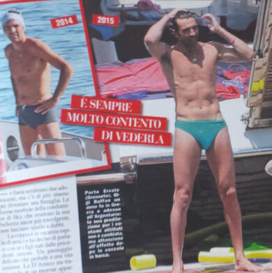 Ilaria D’Amico, forme esplosive aspettando baby Buffon