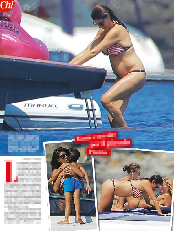 Ilaria D’Amico, forme esplosive aspettando baby Buffon Ilaria D’Amico, forme esplosive aspettando baby Buffon