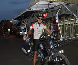 7000 km sulla bici solare con Edison