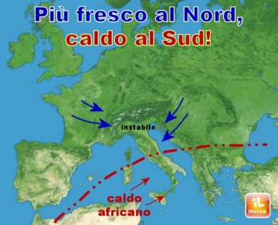 Previsioni meteo, ad agosto torna il caldo africano