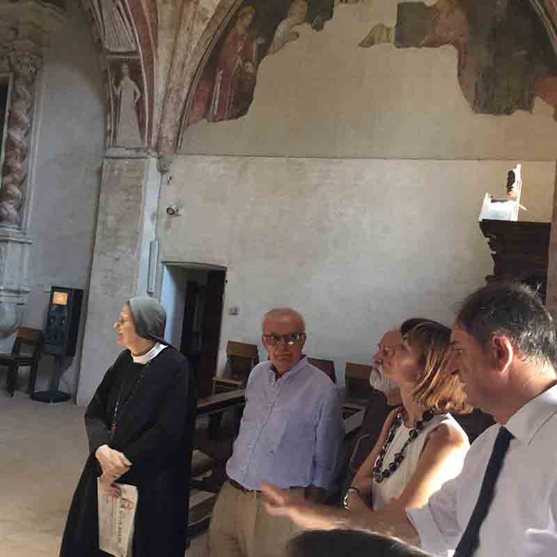 Abbazia di Viboldone concluso il restauro
