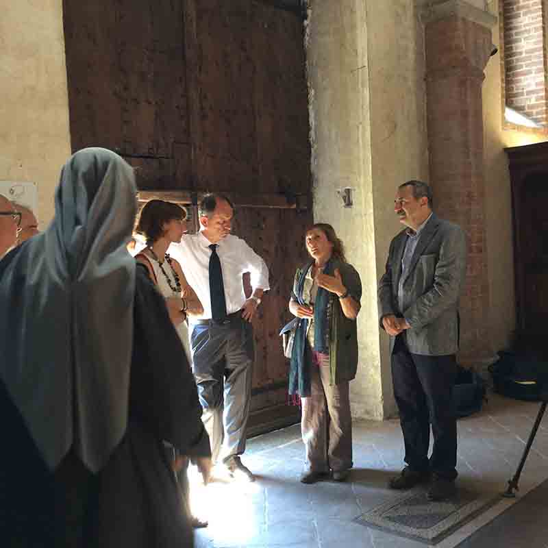 Abbazia di Viboldone concluso il restauro