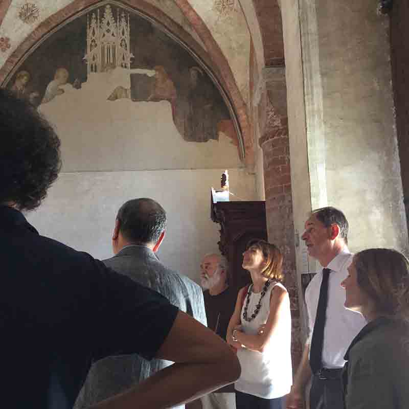 Abbazia di Viboldone concluso il restauro