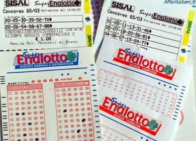 Lotto, gioca la multa e vince
