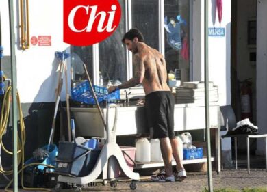 Fabrizio Corona, le nuove foto della vita in comunità
