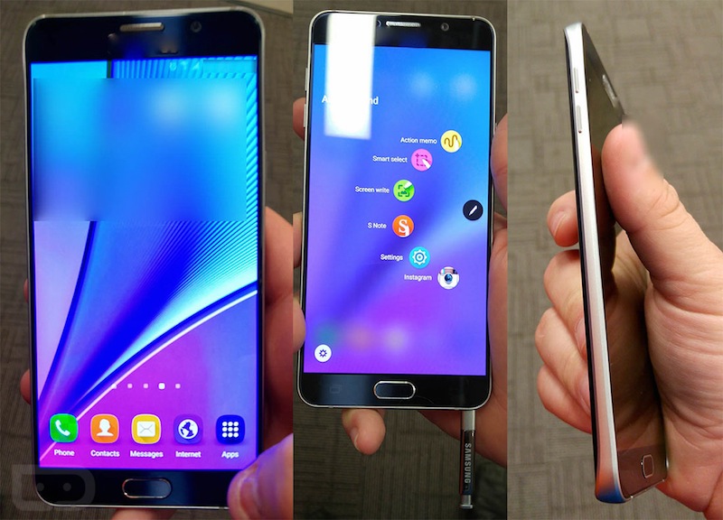 Samsung Galaxy Note 5: ecco le prime immagini Samsung Galaxy Note 5: ecco le prime immagini